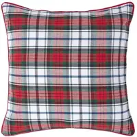 Homescapes MacDuff Rode Tartan Kussenhoes 60x60cm
