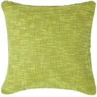Homescapes Nirvana katoenen kussenhoes, groen, 60 x 60 cm