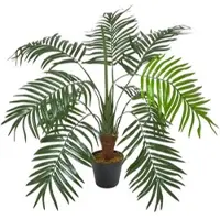 Homescapes Kunstboom Groen 'Mini Kunstpalm', 70 cm