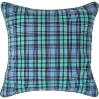 Homescapes Blackwatch Blauwe Tartan Kussenhoes 60x60cm