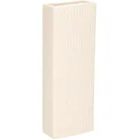 Gerimport Waterverdamper - creme wit - keramiek - 400 ml - radiatorbak luchtbevochtiger - 7 x 18,5 cm
