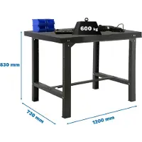 Simon Rack Simonwork (bancos De Trabajo) Bt6 Werkbank 830x1200x730 Mm