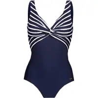 LASCANA Badpak navy / wit