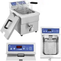Royal Catering Frituurpan - Friteuse - Frietpan - Inductie - 1 x 10 L