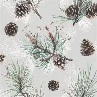 Ambiente - Lunch servetten - Pine Cone All Over