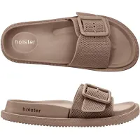 Holster Laze slippers vegan comfort podologisch goedgekeurd waterbestendig naturel