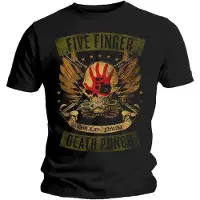 Five Finger Death Punch - Locked & Loaded Heren T-shirt - 2XL - Zwart