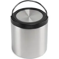 Klean Kanteen TKCanister 473ml/12oz (w/Insulated Lid) Thermosfles Brushed Stainless 473ml