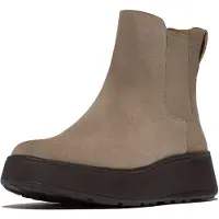 Original Brands F-mode suede flatform chelsea boots