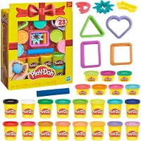 Play-Doh Cadeauset, 23 potjes en 8 stuks gereedschap