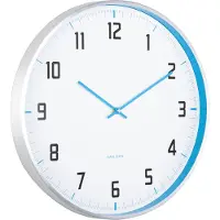 Karlsson wandklok sporty helder- Ø40cm
