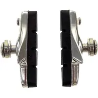 Sonstiges Promax V-frein blocs de frein 55 x 11 mm argent / noir 2 pièces