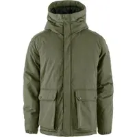 Fjällräven - Jassen - Övik Padded Jacket M Laurel Green voor Heren van Gerecycled Polyester - Maat L - Groen
