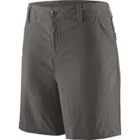 Patagonia Quandary Shorts - 7 in.Dames (Maat - 10, Kleur - Forge Grey)