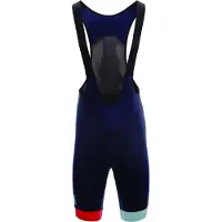 Agu Fietsbroek Men SIX6 Bibshort Blue-S