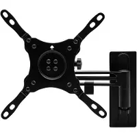 Sotech TV Muurbeugel WH-02-43 1-armig met kabelmanagement | Draai-, kantel- en zwenkbare TV-beugel voor 13-43 inch beeldschermdiagonaal | Draagvermogen 15 kg | VESA compatibel