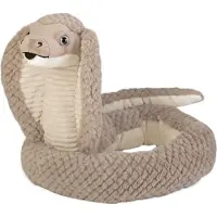 Wild republic Wild Rebublic - Luxus Kobra Schlange - 138 cm - Beige - - One Size - Kuscheltiere