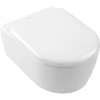 Villeroy & Boch Skyla hangtoilet TwistFlush incl. softclose toiletbril met quickrelease alpine wit