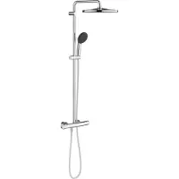 GROHE QuickFix Vitalio Start 310 regendoucheset met 3 straalsoorten Ø31cm chroom