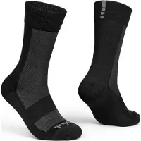 Gripgrab - Alpine Merino High Cut Winter Fietssokken Extra Hoog - Zwart - Unisex - Maat M