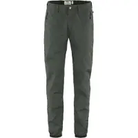Fjällräven - Wandel- en bergsportkleding - Vardag Trousers M Stone Grey voor Heren van Gerecycled Polyester - Maat 46 EU - Grijs