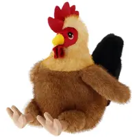 Keel Toys Keeleco kip knuffel - 20 cm - dierenknuffels