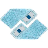 Set van 2 vervangingsdoeken CLEAN TWIST M Ergo / POWER CLEAN M klittenband super soft, speciaal voor parket en houten vloeren