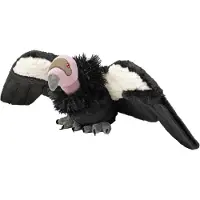 Wild republic condor knuffel - pluche - 38 cm - roofvogel - gieren - vogels - dierenknuffels