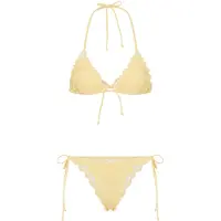 LASCANA Bikini lichtgeel / wit