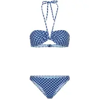 LASCANA Bikini lichtblauw / donkerblauw