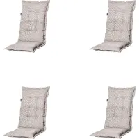 Madison Tuinkussen Outdoor Richmond Natural Hoge Rug (123 x 50 cm)