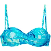 s.Oliver Bikinitop turquoise / lichtblauw / donkerblauw / geel
