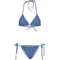 LASCANA Bikini lichtblauw / donkerblauw