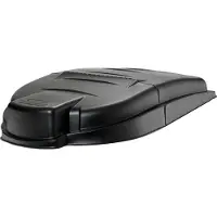 Rubbermaid -deksel Mega Brute voor verzamelbak 454 l, B 704,9 x D 765,2 x H 482,6 mm, LDPE, zwart