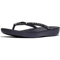 FitFlop Iqushion multi-crystal ergonomic flip-flops