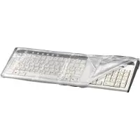 Hama 113818 Tastatuur-stofbeschermhoes, transparant