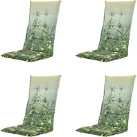 Madison kussen hoge rug amelie - 123x50x5cm set van 4