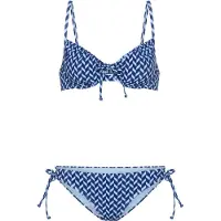 LASCANA Bikini lichtblauw / donkerblauw