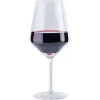 Luxury Set van 6x wijnglazen rood 530 cl - Wijnglazen