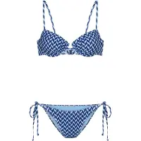 LASCANA Bikini lichtblauw / donkerblauw