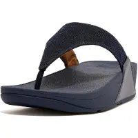Original Brands FitFlop FitFlop Lulu Toe Post - Geo Glitz BLAUW 43