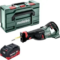 Metabo SSEP 18 LT BL accu reciprozaag 18 V 32 mm borstelloos + 1x LiHD accu 5,5 Ah + metabox - zonder lader