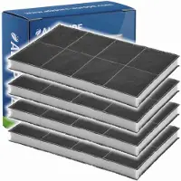 Alapure 4x Koolstoffilter voor Neff 00460008 / 460008 / Z5141X0