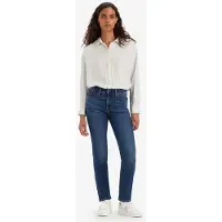 Levi's Jeans '712 Slim Welt Pocket' donkerblauw
