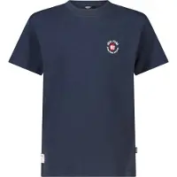 America Today T-shirt met tekst - donkerblauw Jongens Katoen Ronde hals - maat 158/164
