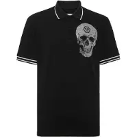 Philipp Plein Poloshirt Ss Skull