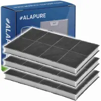 Alapure 3x Koolstoffilter voor Constructa 00460008 / 460008