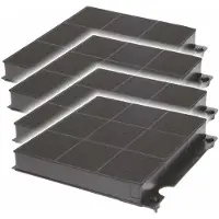 Zoppas 4x Koolstoffilter MCFE01ST / 9029800456 / Type 15 / 9029793818 / MCFE01