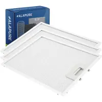 Alapure 3x Metaalfilter voor Hygena 08087609 298x238