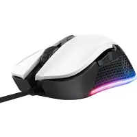 Trust GXT 922W Ybar Gaming Muis met RGB verlichting - Wit